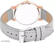 watches for girl new fashion casual leather belt Watches simple ladies watch with free kids led smart watch