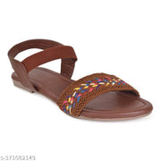 Women Stylish Lightweight Daily Durable Comfortable Formal Casuals Flats Sandal