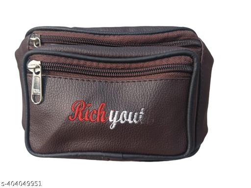 Stylish waist bag for man and women  Faux Leather/Leatherette