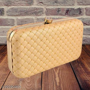 FANCY TRENDY WOMEN BOX CLUTCH WITH CHAIN SLING PARTY WEAR BRIDAL CLUTCH PURSE Fashionable Beautiful Handmade Embroidery Bridal Party Wedding