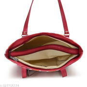 Simple Hand Bag For ladies For Office Daily Use, Multicolor Print