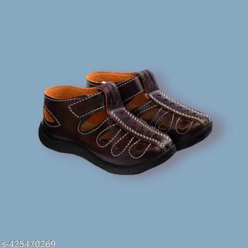 Brown colour kids premium Shoes-sandals for boys and girls stylish and comfortable for daily wear || Kids sandals || Kids slippers for Age 9 months to 5.5 Years