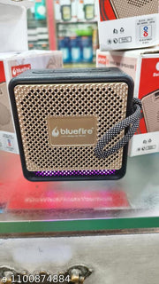 7W Portable Bluetooth Speaker with LED Lights, (Please rise the volume of the speaker by long pressing ' + ' OR " >>I " to get its best sound),  1200mAh Battery & Bluetooth 5.3