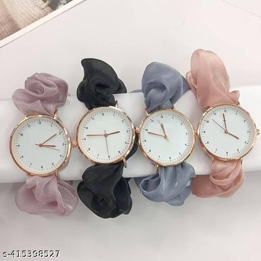Unique scrunchie watches for women