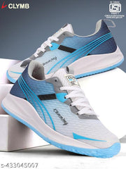CLYMB Casual Sport for Men | Stylish Lace-Up Sneakers with Cushioned Insole | Comfortable Walking Shoes with Rounded Front Running shoes
