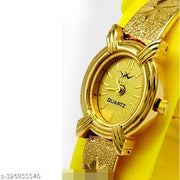 Golden Designer Women Watch