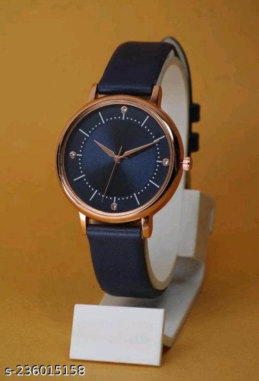 DHARA TIME  Branded Best Quality Ethnic Embossed Designer Shine Round Dial with Slim Fit Alluring Leather Belt Women Analog Watches for Girls