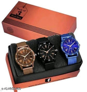 New style designer combo of 3 watches analog watch for boys & mens
