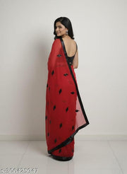 beuatiful Georgette Sequinned work saree for woman's