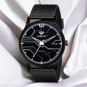Lorenz Casual Black Dial Analog Watch for Men | Watch for Boys- MK-3057K