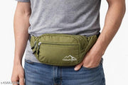 MOUNTER Waist bag for men and women - Anti Theft, Water Resistant, Lightweight and Adjustable Fanny Pack Belt Pouch for Hiking, Travel & Outdoor Sports