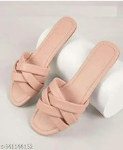 Fancy Foot Wear Women Girls  Sleeper Stylish Look Sober Peturn