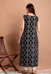 Sleeveless Kurti  Channel Flower
