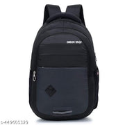 Standard Bags for Men and Women, Waterproof Backpack for College, Office, Travel (Black)  30L