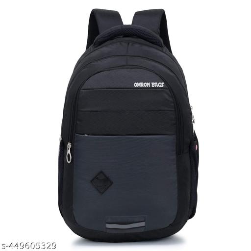 Standard Bags for Men and Women, Waterproof Backpack for College, Office, Travel (Black)  30L