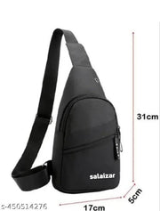 Crossbody Shoulder designer bag Backpack/Chest Sling Bag/One /One Side/Earphone -hole With Anti-theft OEM Logo Sling Bag For Travel/ Office /Business/Messenger Purpose
