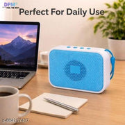 DPM Bluetooth Speaker with Mic, Loud Sound Output, RGB Lighting, Multi Playback