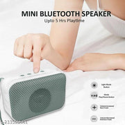 Zohlo wireless Bluetooth speaker with non-stop 5 hours of playtime with LED changing color & rich bass sound quality (multicolor, pack of 1)