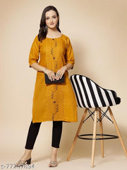 VIVIDH EMBROIDED GEOMETRICAL KURTIS