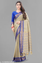 Plain Silk Saree