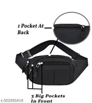 Unisex Waist Pack Bag | Travel, Hiking & Sports Belt Pouch for Phone & Money