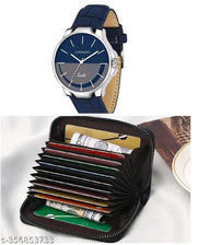 fancy man watch& card holder