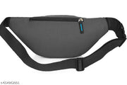 OZEL BAG Premium Crossbody Waist Bag | Trendy Travel Fanny Pack with Multiple Zippers | Unisex Adjustable Belt Pouch