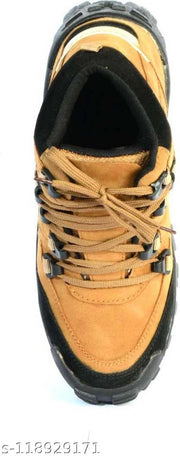 MRJ572 Men's Beige Synthetic Leather Outdoor/walking/yoga Casual shoes