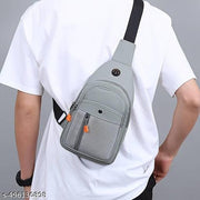 1pc Durable Chest Bag, Outdoor Mountaineering Cycling Travel Crossbody Bag, Small Lightweight Portable Waist Bag, Three-layer Large Capacity Fanny Pack
