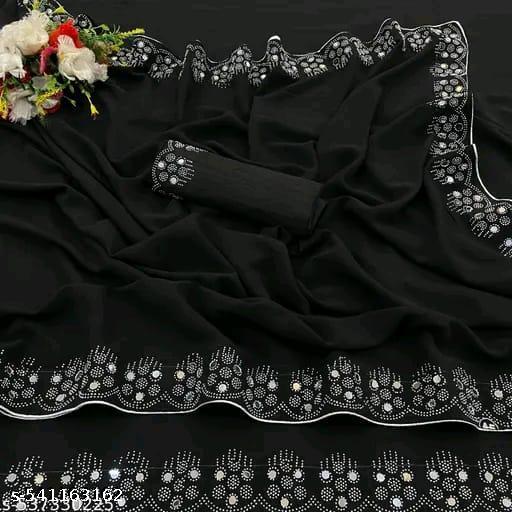 women party wear work saree