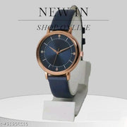 New Ethnic Solid Embossed Designer Leather Belt Analog Watches for Women Watches for Girls