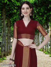New shiffon designer saree collection
