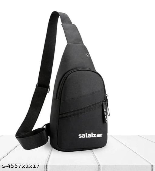 Cross Body Bag for Men, Stylish Shoulder Bag Chest Bags for travel CHEST BAG (BLACK