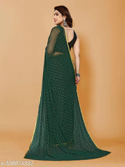 Bundi Print Saree