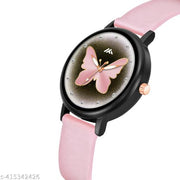 Premium Quality Multicolor Dial Design Fancy Leather Belt Analog Watches for Women for girls