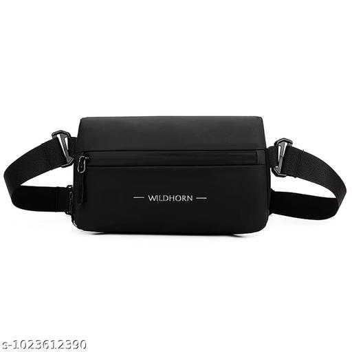 Waist Bag for Men & Women | Water-Resistant Crossbody Fanny Pack with Adjustable Strap, Smooth Zippers & Multi-Compartment Storage for Travel & Daily Use