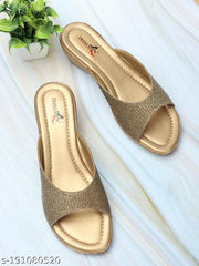 Women New Trendy wedge heel sandal slippers