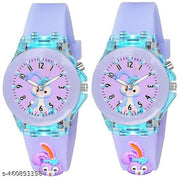 3D Cartoon Charecter Multi Colour Light Children Kids Watch for Boys Girls Analog Watch Boys Best Gift Baby Boys Girl Digital Watch for Kids Watch for 3+ to 11 Year Old boy Girl