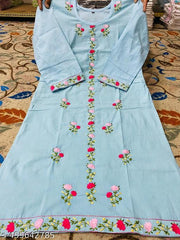 EMBROIDERY WOMEN KURTI | high quality cotton | under 300 | under 500 | under 700