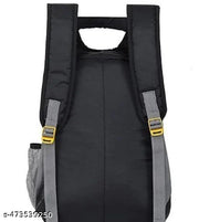 SKY DUCK Stylish Unisex Backpack | Casual, College, Travel & Coaching Bag | Durable & Trendy | Black & White (Pack of 1)
