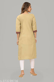 stylelist kurti with embroidered work