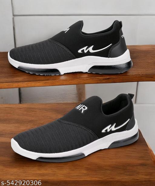 Free Kicks-Mexico Black Sports Shoes