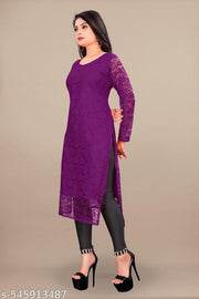 FASHION NET KURTA FOR WOMENS