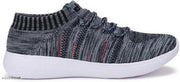 Fancy Grey Synthetic Sports Shoes For Men