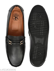 Stylish Men's Black Loafers