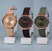 Luxury Pack of 3 Analog Watch for Women