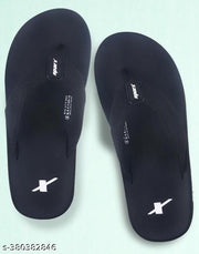 Sparx Slipper SFG-2115 Black White For Men
