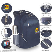 Qurox Fancy & Casual Laptop Bags/Backpacks for Men - College / School / Office (18inch)