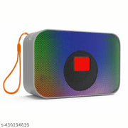 Wireless Portable Bluetooth Speaker Stereo Sound with RGB lights & Up to 6H Playtime with Multi Modes with fast charging.