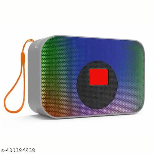 Wireless Portable Bluetooth Speaker Stereo Sound with RGB lights & Up to 6H Playtime with Multi Modes with fast charging.